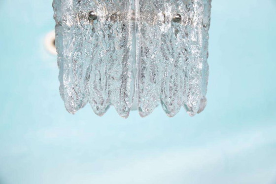 Image 1 of Lampada a sospensione in vetro vintage Orrefors, lampada spaziale Fagerlund