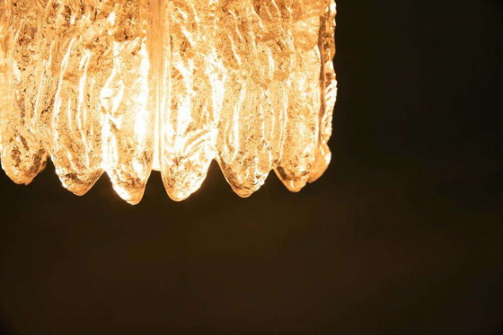 Image 1 of Lampada a sospensione in vetro vintage Orrefors, lampada spaziale Fagerlund