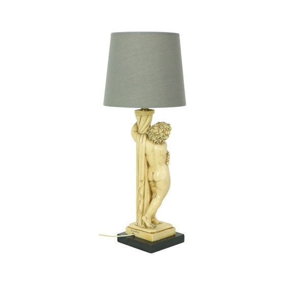 Image 1 of Italian Cherub Lamp A. Santini