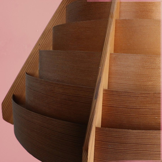 Image 1 of T 412 Trym Pending Lamp In Pine Veneer By Hans-Agne Jakobsson For Markaryd