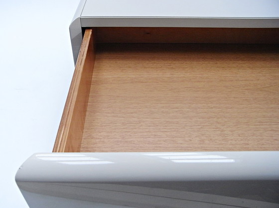 Image 1 of 2X Bedside table, drawer pedestal with castors