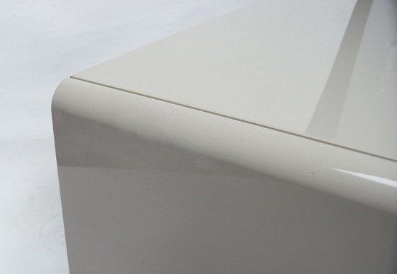 Image 1 of 2X Bedside table, drawer pedestal with castors