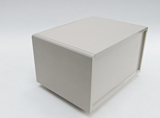 Image 1 of 2X Bedside table, drawer pedestal with castors