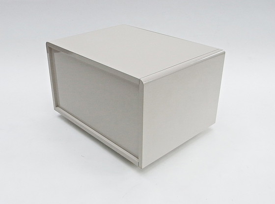 Image 1 of 2X Bedside table, drawer pedestal with castors