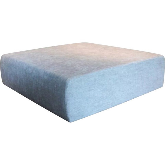 Image 1 of Casa vintage pouffe in birch wood and fabric by Camerich