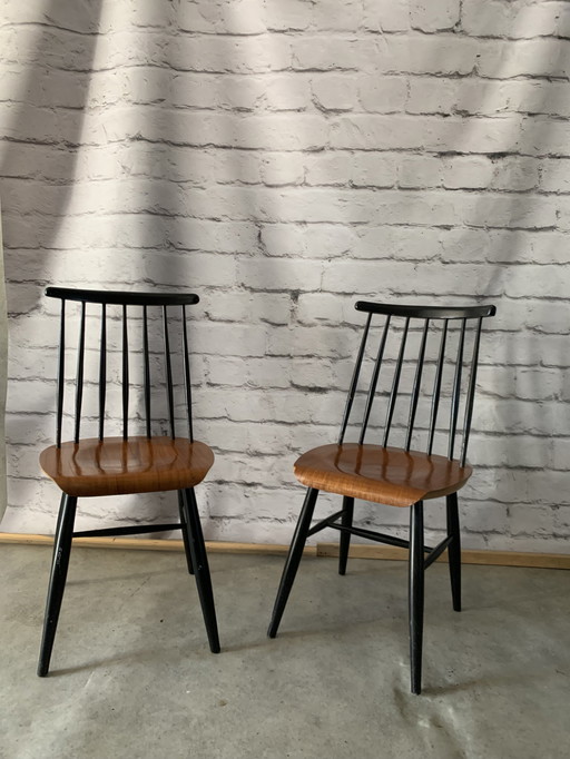 Fannett Dining Chairs By Ilmari Tapiovaara, Set Of 2