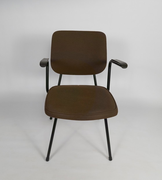 Image 1 of Kembo - W.H. Gispen - fauteuil - tissu - métal - années 60