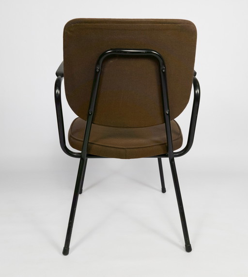 Kembo - W.H. Gispen - fauteuil - tissu - métal - années 60