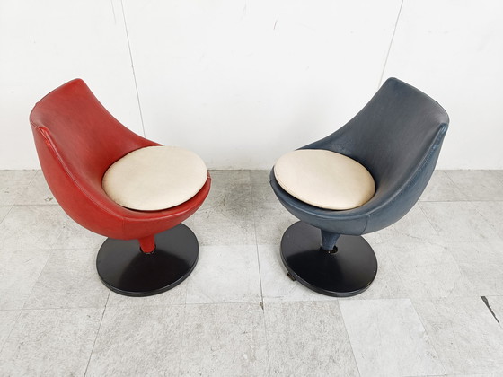 Image 1 of 2x Meurop polaris chairs by Pierre Guariche