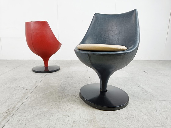 Image 1 of 2x Meurop polaris chairs by Pierre Guariche