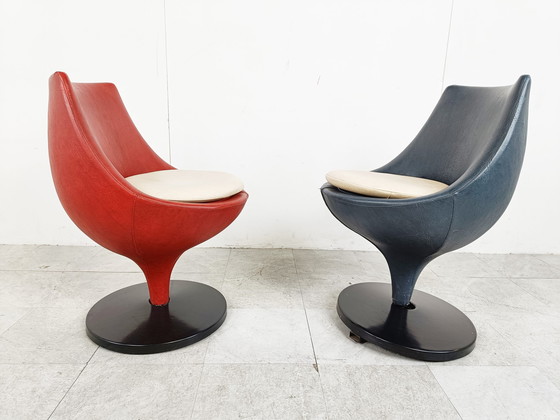 Image 1 of 2x Meurop polaris chairs by Pierre Guariche