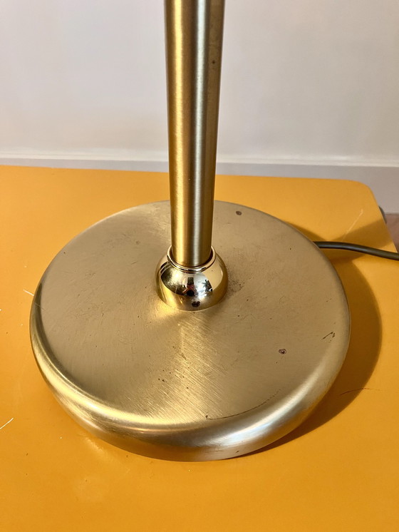 Image 1 of Brass table swivel lamp / Hollywood Regency Style