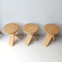 3x Roger Tallon klapkruk
