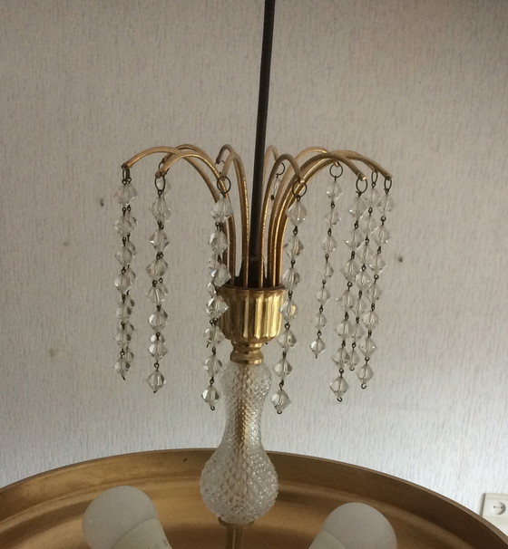 Image 1 of Retro copper-plated hanging lamp