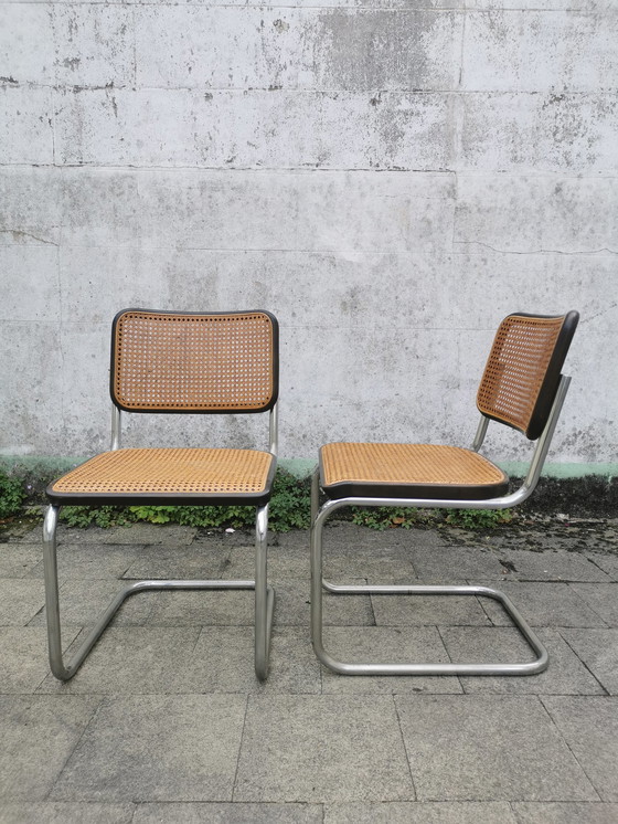 Image 1 of 4x Thonet chairs S32