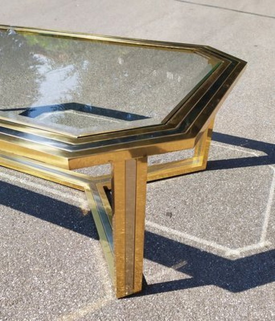 Image 1 of Brass coffee table, 1970s