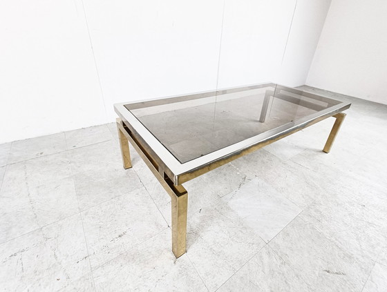 Image 1 of Brass coffee table, 1970s