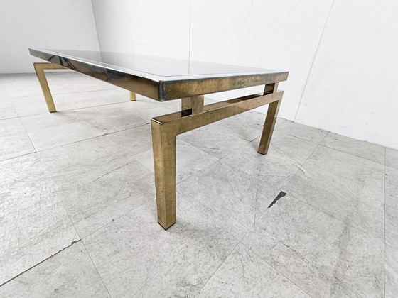 Image 1 of Table basse en laiton, 1970