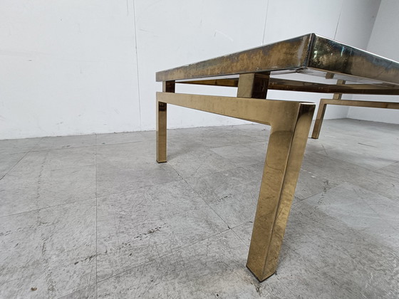 Image 1 of Table basse en laiton, 1970