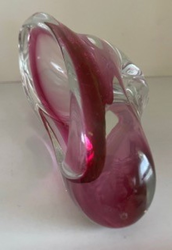 Image 1 of Vase en verre vintage