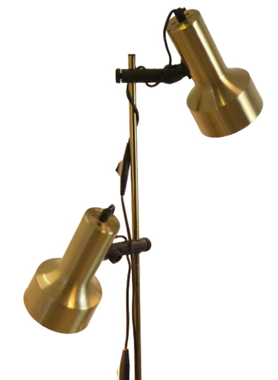 Image 1 of Lampadaire en laiton 'Lovskal' vintage