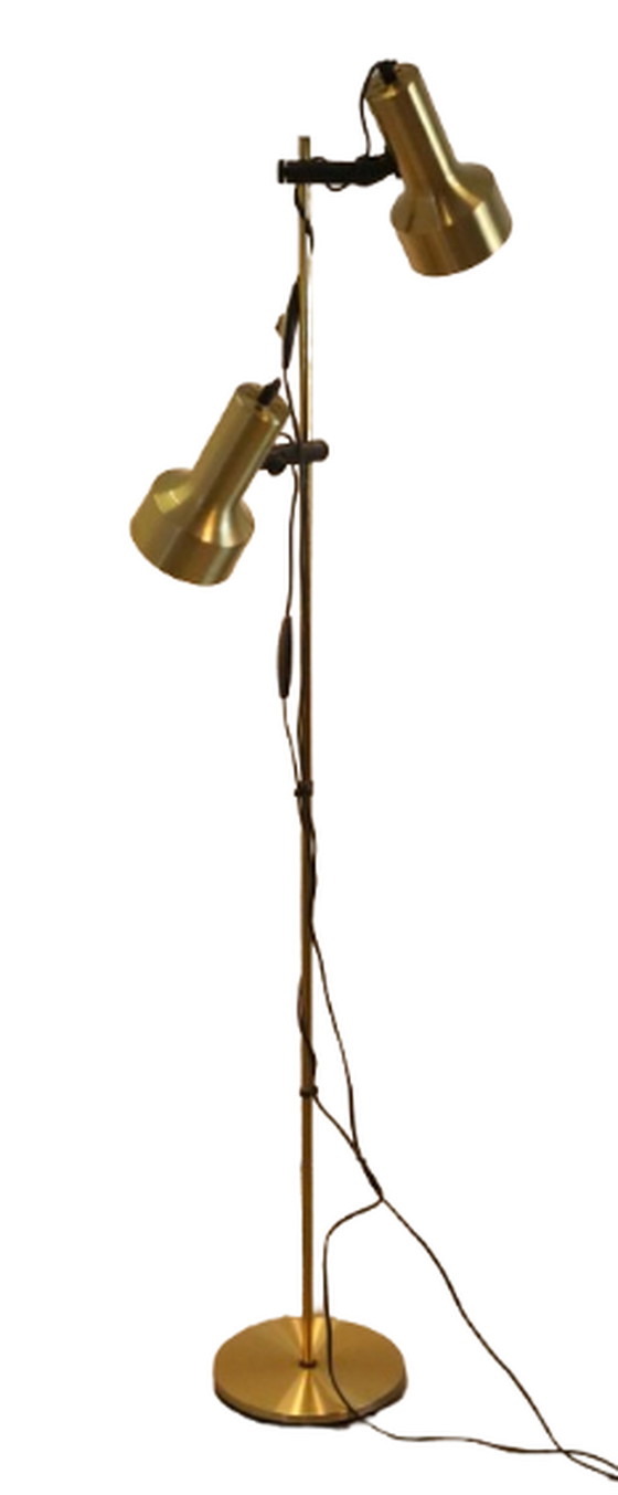Image 1 of Lampadaire en laiton 'Lovskal' vintage