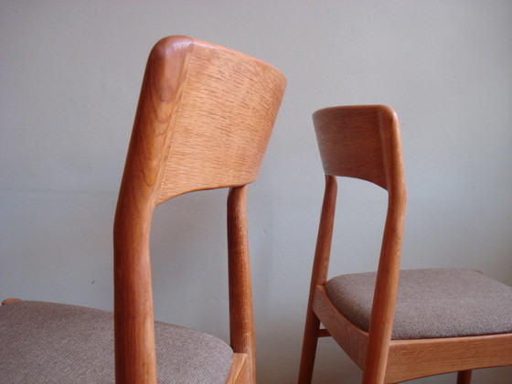 Image 1 of 6x Korup Stolefabrik Chairs by Henning Kjaernulf