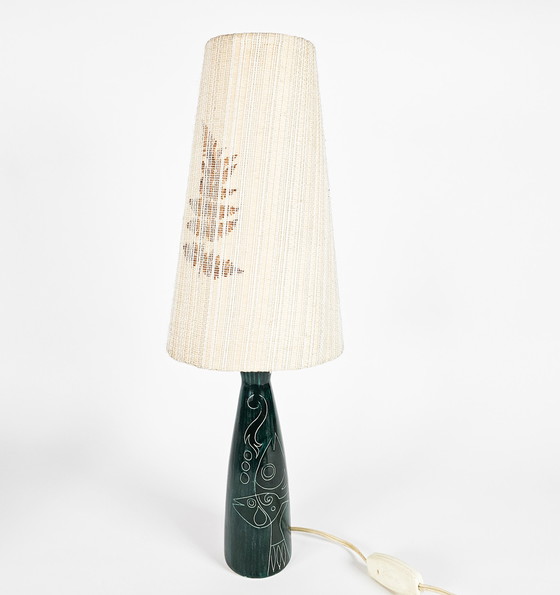 Image 1 of De Gats Valkenburg - Hans Custers - ceramics - table lamp - 1960