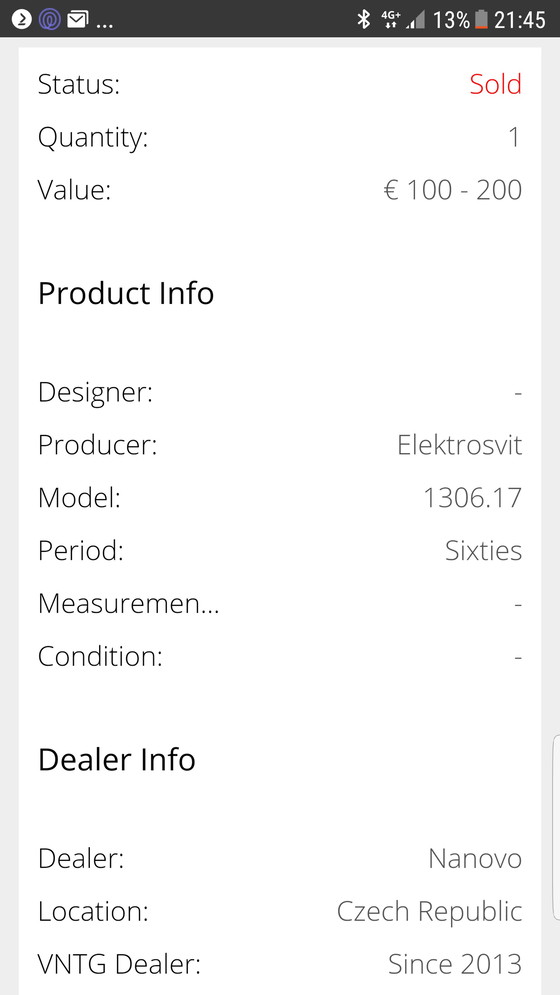 Image 1 of 6 beautiful Nanova vintage industrial factory lamps