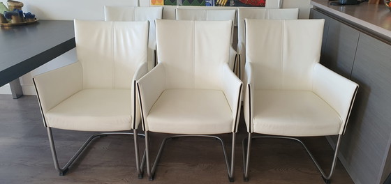 Image 1 of 6x Bert Plantagie dining room chairs
