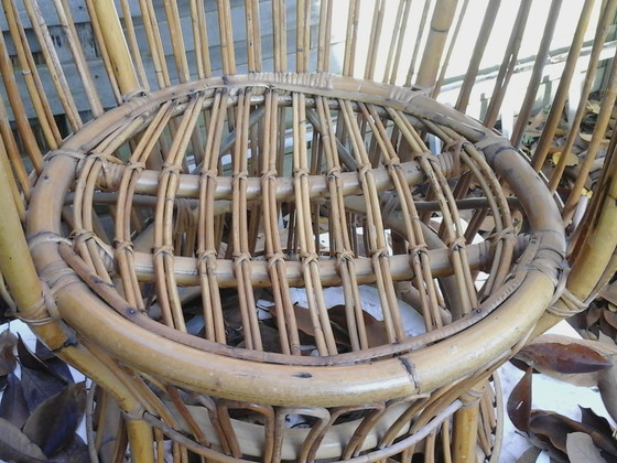 Image 1 of Rattan peacock chair