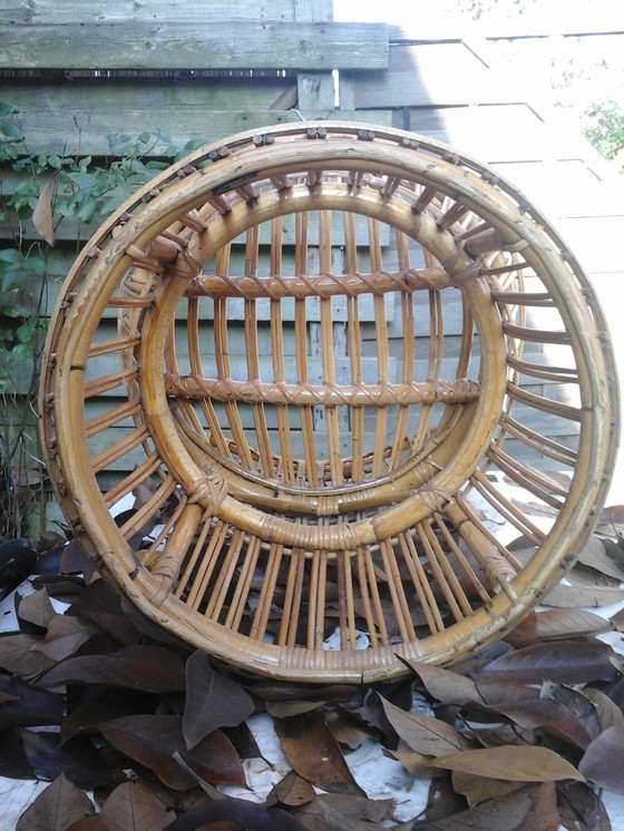 Image 1 of Rattan peacock chair