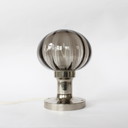 Lampada vintage in vetro fumé