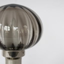 Lampada vintage in vetro fumé
