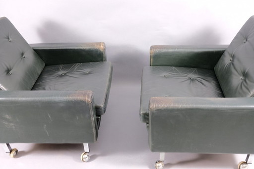 Mid-Century Armchairs, set of 2