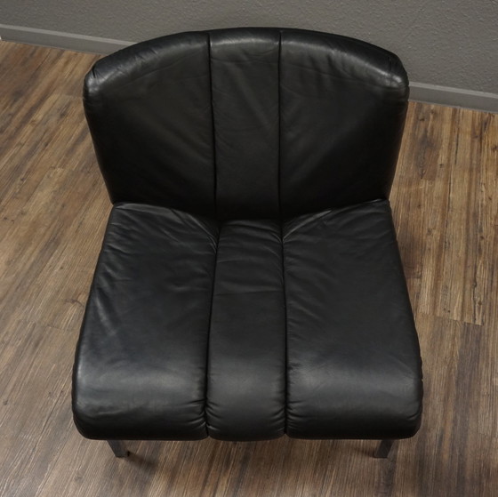 Image 1 of 2x Girsberger 1200 Armchairs Leather