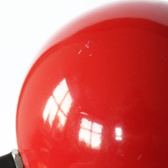 Image 1 of Adjustable Red Table Lamp