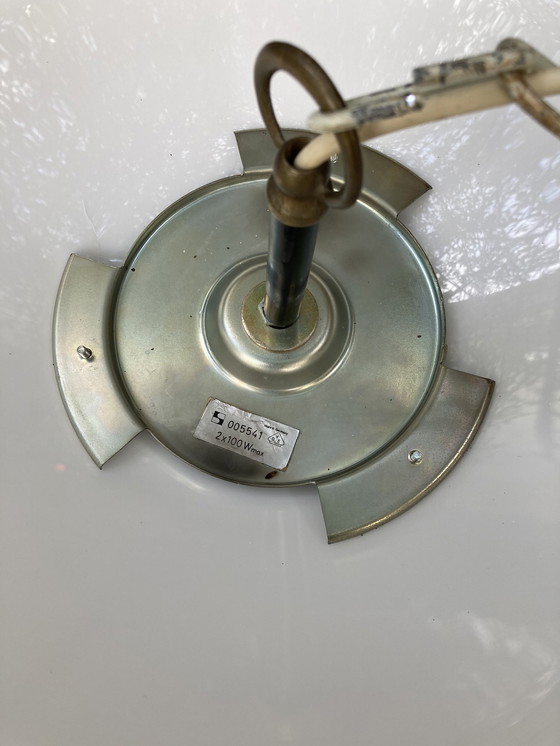 Image 1 of Grande lampada a sospensione Harvey Guzzini, realizzata in Italia, vintage anni '70