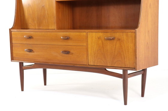 Image 1 of G-Plan Victor Wilkins Highboard Cabinet 'Horwich' Vintage