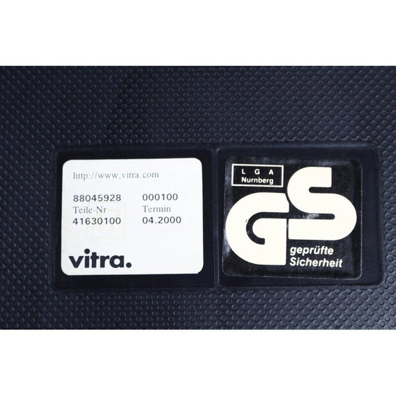 Image 1 of Set di 6 sedie in pelle vintage di Antonio Citterio per Vitra