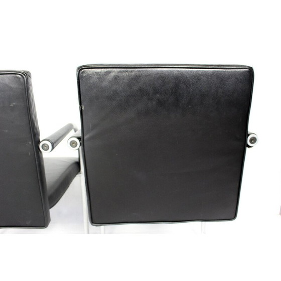 Image 1 of Set di 6 sedie in pelle vintage di Antonio Citterio per Vitra