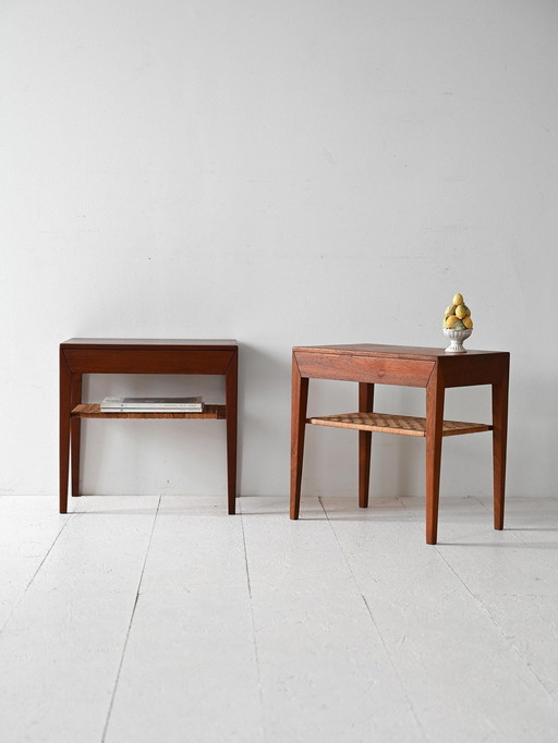 Danish Nightstands By Severin Hansen