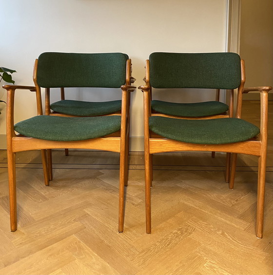 Image 1 of 4x OB Mobler chairs