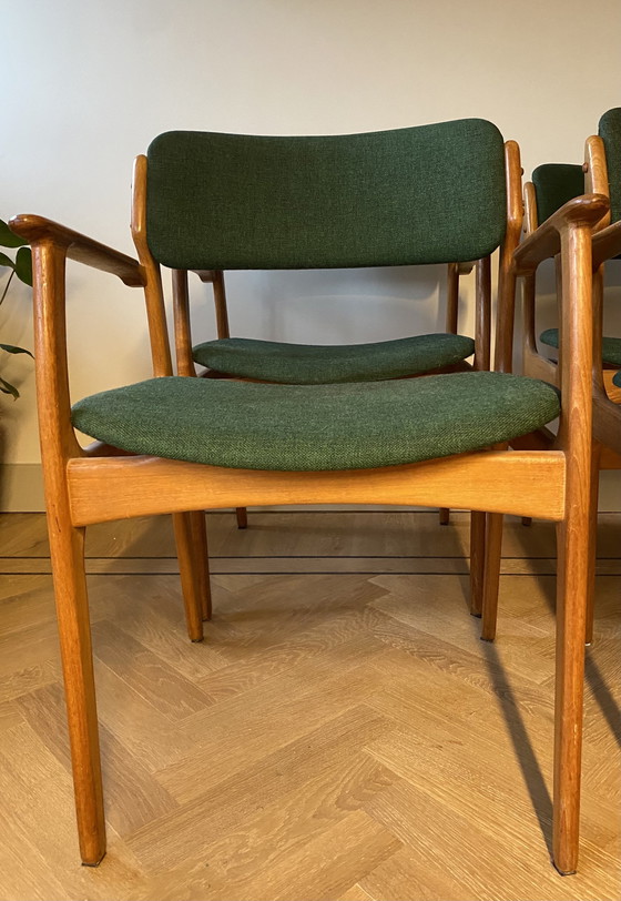 Image 1 of 4x OB Mobler chairs