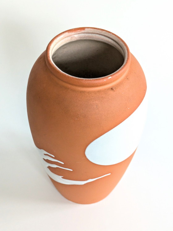 Image 1 of Scheurich Vase | Model 244-22 | 1980'S West Germany Pottery