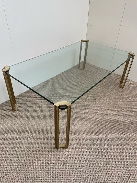 Image 1 of Peter Ghyczy coffee table copper glass