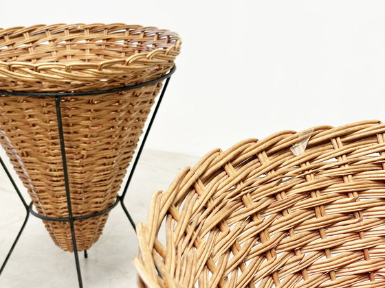 Image 1 of Set of two rattan baskets