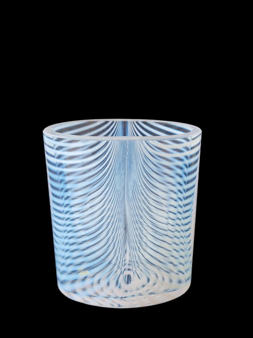 Kosta Boda Bertil Vallien Zebra Vase