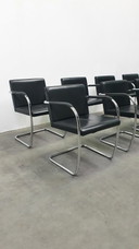 8x Ludwig Mies van der Rohe fasem italy chair
