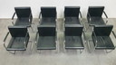 8x Ludwig Mies van der Rohe fasem italy chair